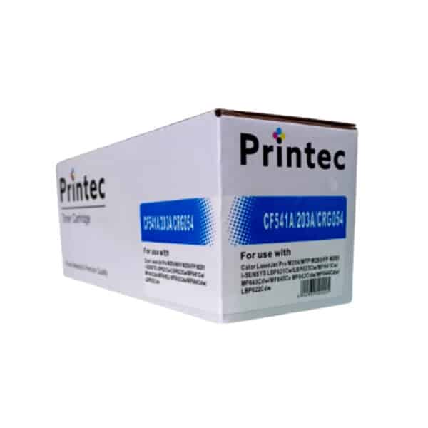 تونر PRINTEC 203A سيان – بديل متوافق مع خرطوشة HP 203A (W2032A) – لون أزرق سماوي