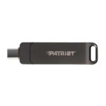 ⁦فلاشة باتريوت Rage R550 بسعة 256 جيجابايت، USB 3.2 Gen 1 (ثنائية الواجهة A + C، تصميم متأرجح، لون Dark Shadow)⁩ - الصورة ⁦3⁩