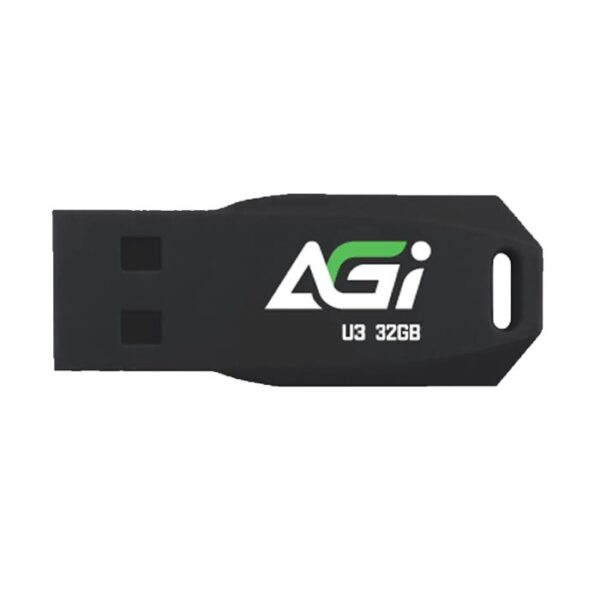 AGI AGI032GBBUP138 32GB USB 3.2 Flash Drive – Black