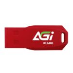 AGI AGI064GBRUP138 64GB USB 3.2 Flash Drive – Red