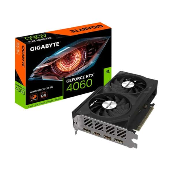 GIGABYTE RTX 4060 WINDFORCE OC 8GB (Dual Fan) Graphics Card