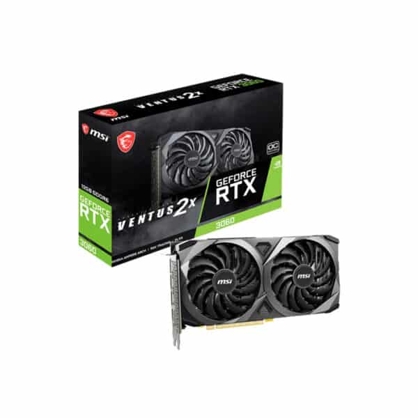 MSI GeForce RTX 3060 VENTUS 2X 12GB Graphics Card