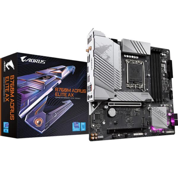 GIGABYTE B760M AORUS ELITE AX DDR5 Motherboard
