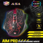 فأرة الألعاب ASA AIM PRO – دقة واحترافية في الأداء