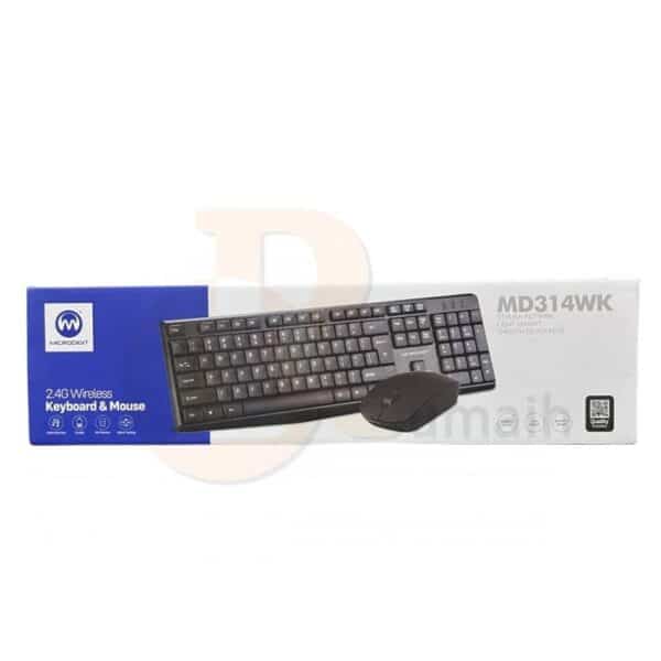 لوحة مفاتيح لاسلكية Nicrodigit MD314EK