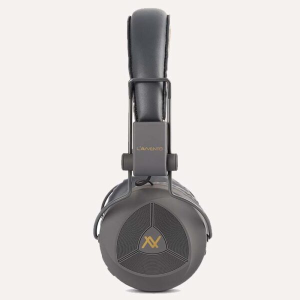 HEADPHONE(HP-23-6)-L AVVENTO-BT+MIC- SMARTPHONE-GREY GOLD INNER