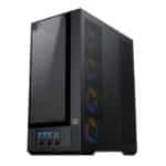 PC CASE - XIGMATEK VISION PRO (BLACK/WHITE) E-ATX WITH ARGB FANS & REMOTE CONTROL - Image 2
