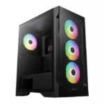 PC CASE - GAMDIAS TALOS E2 ELITE WITH ARGB FANS & GLASS PANEL - Image 6