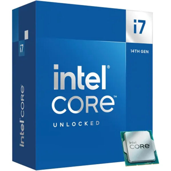 معالج إنتل كور i7-14700KF – أداء فائق السرعة مع 20 نواة و28 خيطًا!