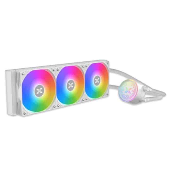 156406400037 XIGMATEK FENIX 360 ARCTIC WH Liquid Cooler – High-Performance Cooling with ARGB - Image 1