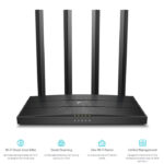 راوتر TP-Link Archer C6 – واي فاي مزدوج النطاق AC1200 جيجابت MU-MIMO