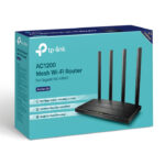 ⁦راوتر TP-Link Archer C6 – واي فاي مزدوج النطاق AC1200 جيجابت MU-MIMO⁩ - الصورة ⁦2⁩
