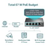 TP-Link SF1005P 5-Port Ethernet Switch with 4 PoE Ports – Power Your Devices Over Ethernet Easily - Image 8