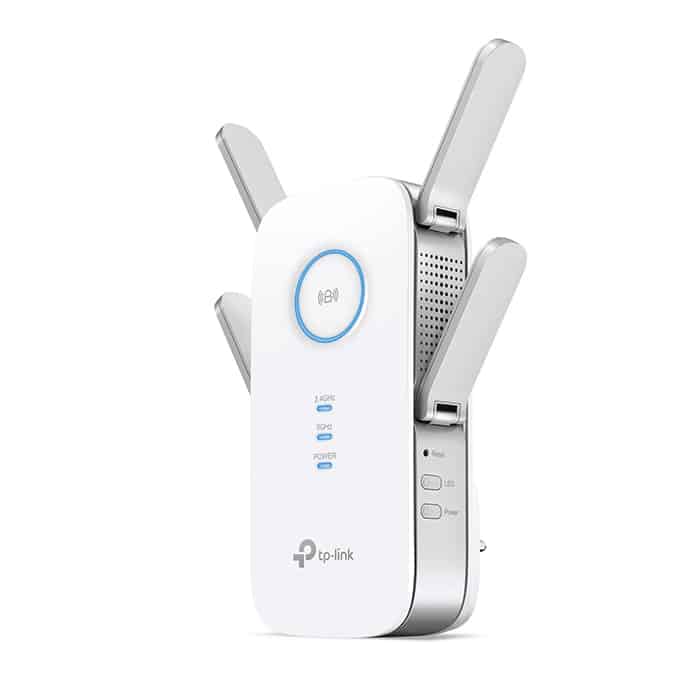 166556670003 TP-Link RE650 AC2600 WiFi Range Extender – Dual Band for Faster, Stable Internet Coverage, White - Image 1