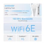 TP-Link RE815XE AXE5400 Tri-Band Wi-Fi 6E Range Extender – Ultra-Fast Speeds & Wide Coverage - Image 4