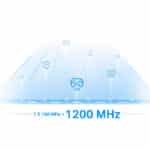 TP-Link RE815XE AXE5400 Tri-Band Wi-Fi 6E Range Extender – Ultra-Fast Speeds & Wide Coverage - Image 3