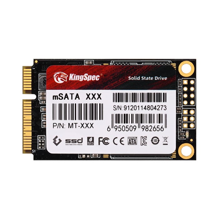 959509500530 KingSpec 512GB mSATA SSD – High-Speed Storage for Ultrabooks & Compact PCs - Image 1
