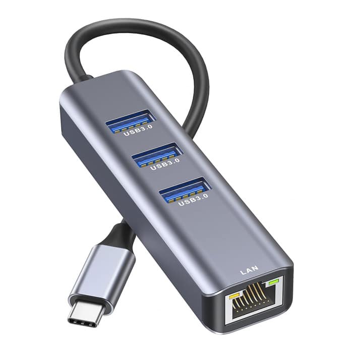 959509500791 🌐 LAN ETHERNET TO TYPE-C ADAPTER - Image 1
