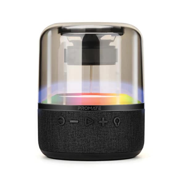 سماعة بلوتوث Promate Glitz - لون أحمر - 10W