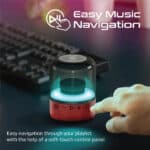 Promate Glitz Bluetooth Speaker - Red - 8W - Image 3