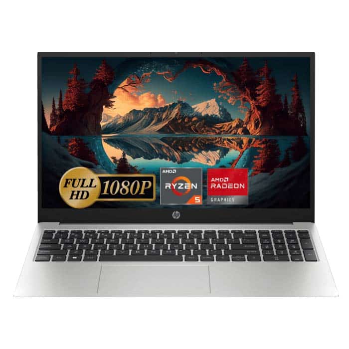 010210500020 لابتوب إتش بي 255 G10 (موديل AL0D3AT)، معالج AMD Ryzen 5 7530U، ذاكرة RAM سعة 16 جيجابايت، قرص SSD سعة 512 جيجابايت، شاشة 15.6 بوصة FHD، واي فاي 6 + بلوتوث 5.3، نظام تشغيل Windows 11، لون فضي تيربو - الصورة 1