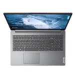 ⁦لينوفو IdeaPad 1 15IGL7 (82LX00DJAD) – معالج إنتل سيليرون N4500، ذاكرة 4 جيجابايت، تخزين 256 جيجابايت SSD، شاشة 15.6 بوصة HD، نظام ويندوز 11، اللون الرمادي السحابي + حقيبة مجانية⁩ - الصورة ⁦3⁩
