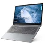 ⁦لينوفو IdeaPad 1 15IGL7 (82LX00DJAD) – معالج إنتل سيليرون N4500، ذاكرة 4 جيجابايت، تخزين 256 جيجابايت SSD، شاشة 15.6 بوصة HD، نظام ويندوز 11، اللون الرمادي السحابي + حقيبة مجانية⁩ - الصورة ⁦2⁩