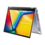 ASUS VivoBook Flip TP3402VA-LZ144W – Intel Core i9-13900H, 16GB RAM, 1TB SSD, 14" FHD Touch Display, Windows 11, Transparent Silver - Image 6
