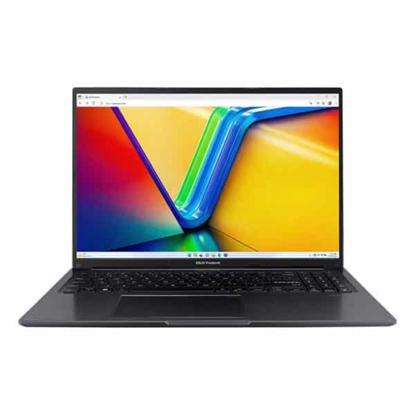 أسوس فيفوبوك X1605VA-SK325 – معالج Intel Core i9-13900H، ذاكرة 16 جيجابايت، تخزين 512 جيجابايت SSD، شاشة WUXGA بحجم 16 بوصة، نظام Free DOS، اللون: أسود إيندي (Indie Black)