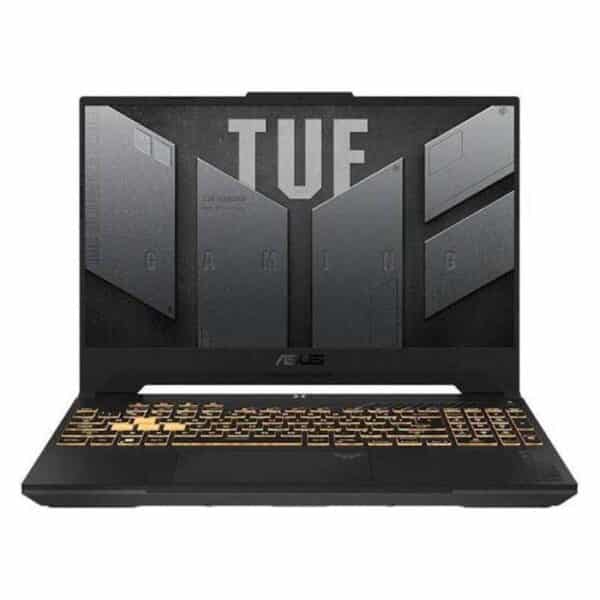 أسوس TUF Gaming FX507VU-LP215 – معالج Intel Core i7-13620H، ذاكرة 16 جيجابايت، تخزين 1 تيرابايت SSD، شاشة 15.6 بوصة FHD، بطاقة رسومات RTX 4050 بسعة 6 جيجابايت، اللون: ميكا رمادي، نظام Windows 11