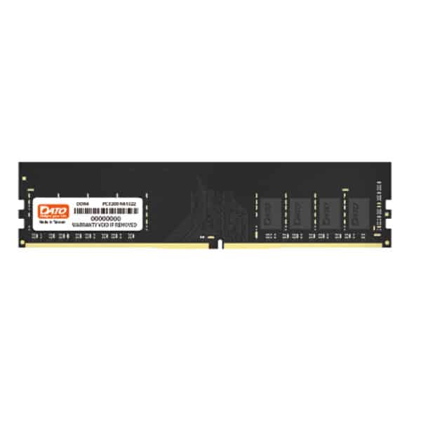 ذاكرة داتو DDR4 للحاسوب بسعة 16 جيجابايت – بسرعة 3200 ميجاهرتز، توقيت CL22، من نوع UDIMM