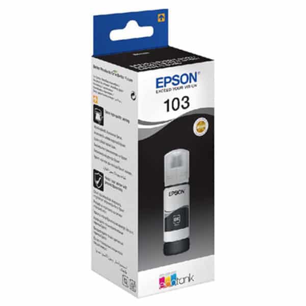 EPSON EcoTank 103 Black Ink Bottle – Original
