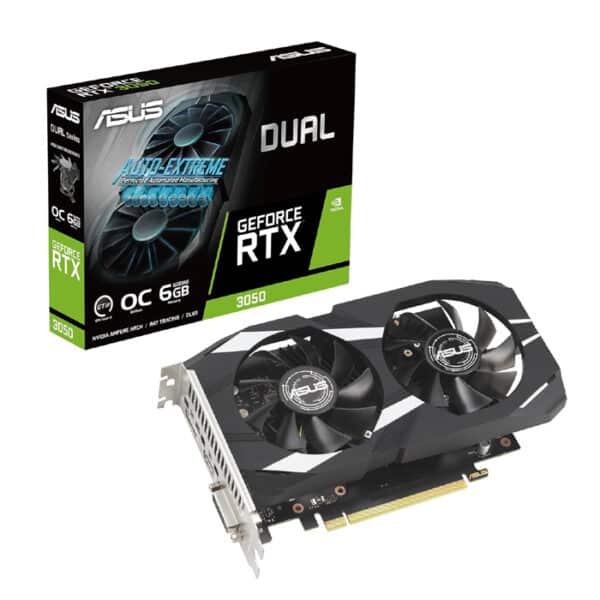 NVIDIA OCPC GeForce RTX 3050 6GB Black Edition Graphics Card