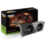 بطاقة الرسوميات إننو3دي جيفورس RTX 4060 Ti 8 جيجابايت توين X2