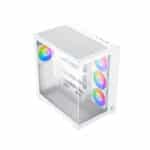 XIGMATEK AQUA V AIR ATX Gaming Case with 7 Pre-installed Fans – White - Image 8