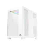XIGMATEK AQUA V AIR ATX Gaming Case with 7 Pre-installed Fans – White - Image 6