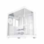 XIGMATEK AQUA V AIR ATX Gaming Case with 7 Pre-installed Fans – White - Image 4