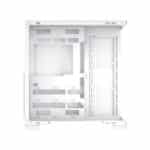 XIGMATEK AQUA V AIR ATX Gaming Case with 7 Pre-installed Fans – White - Image 3