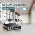 TP-Link SF1005P 5-Port Ethernet Switch with 4 PoE Ports – Power Your Devices Over Ethernet Easily - Image 3