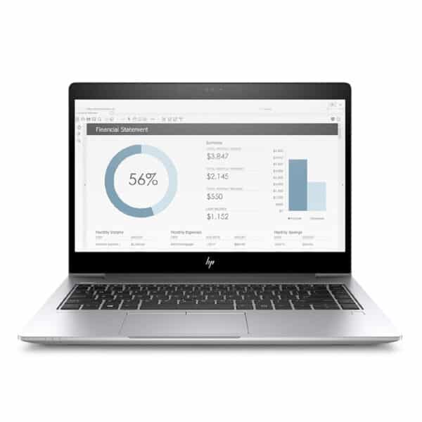 لابتوب إتش بي إيليت بوك 840 G5 مجدد – معالج إنتل كور i5 الجيل الثامن – 8 جيجابايت DDR4 – 256 جيجابايت NVMe M.2 SSD – شاشة 14 إنش – ويندوز 11 برو – فضي