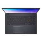 ⁦لابتوب ASUS E510MA (BR14094) – إنتل سيليرون N4020، ذاكرة 4 جيجابايت، قرص SSD بسعة 256 جيجابايت، شاشة 15.6 بوصة، ويندوز 11، لون أسود (Star Black)⁩ - الصورة ⁦4⁩