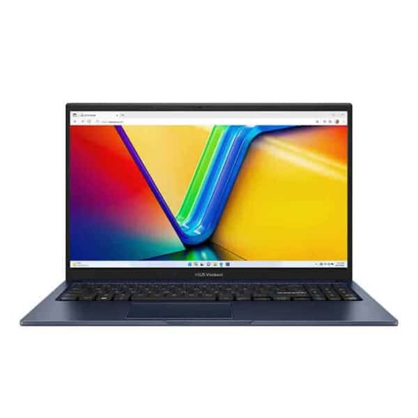 لابتوب Asus Vivobook X1504VA - مع معالج Core i7-1355U/ ذاكرةRAM سعة 16جيجابايت، قرص SSD سعة 512 جيجابايت M.2/ بشاشة 15.6 بوصة FHD/ رسومات إنتل إيريس XE/نظام ويندوز 11 هوم / اللون أزرق