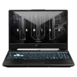 لابتوب أسوس TUF Gaming FA506NFR-HN004W بمعالج AMD Ryzen 7 7435HS، ذاكرة 8 جيجابايت، قرص SSD بسعة 512 جيجابايت، شاشة 15.6 بوصة فل إتش دي IPS بتردد 144 هرتز، بطاقة رسومات NVIDIA GeForce RTX 2050 سعة 4 جيجابايت، نظام ويندوز 11 هوم – لون جرافيت