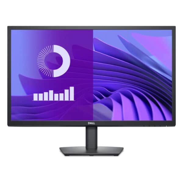 شاشة ديل E2425H مقاس 24 بوصة، فل إتش دي، تقنية لوحة VA، وقت استجابة 5 مللي ثانية، معدل تحديث 75 هرتز، تقنية راحة العين، حواف نحيفة، زجاج خالٍ من الزرن
