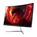 ⁦شاشة Acer EDA270 ZBMIIPX-69 – 27 بوصة منحنية، IPS، دقة Full HD، معدل تحديث 280Hz، زمن استجابة 1ms، منافذ HDMI و DisplayPort، اللون أسود⁩ - الصورة ⁦6⁩