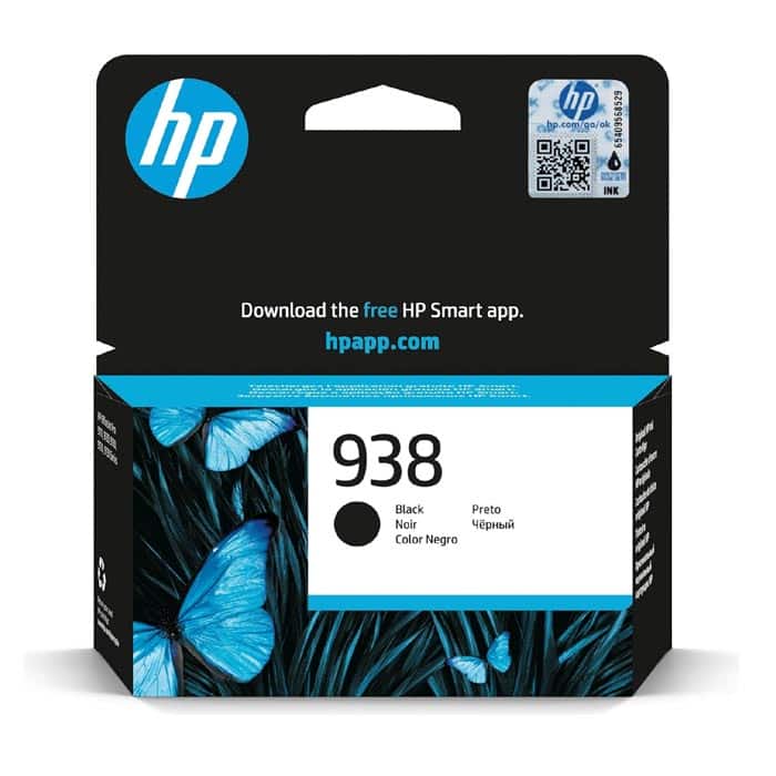 094004020068 HP 938 Black Original Ink Cartridge, 4S6X8PE - Delivery within 7 days - Image 1