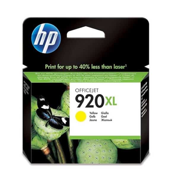 HP 920XL High Yield Yellow Original Ink Cartridge (CD974AE) - Delivery within 7 days