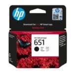 HP 651 Black Original Ink Advantage Cartridge, C2P10AE - Delivery within 7 days
