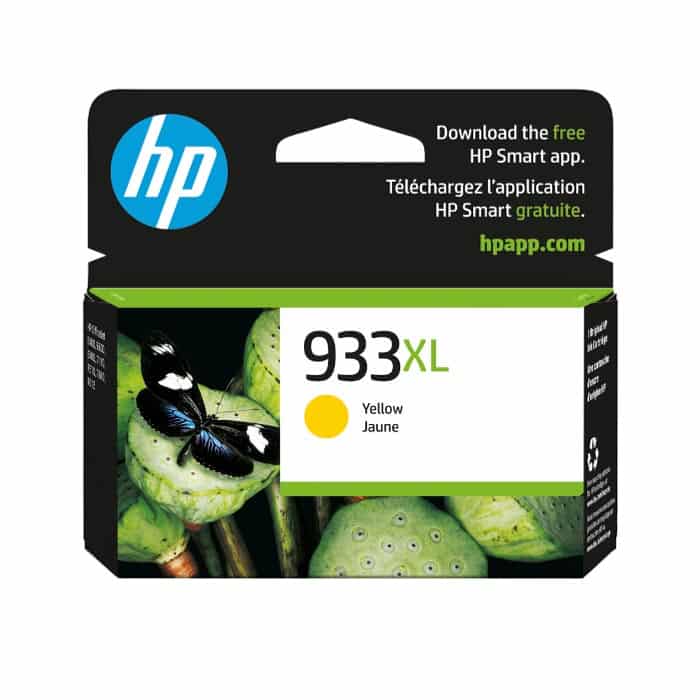 094004020077 HP 933XL High Yield Yellow Original Ink Cartridge (CN056AE) - Delivery within 7 days - Image 1