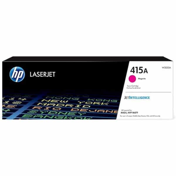 خرطوشة حبر لون أرجوانية أصلي من HP 415A (W2033A) ليزر جيت - التوريد خلال 7 ايام